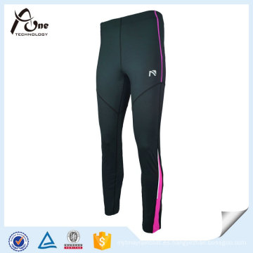 Señoras Medias Tela Poliéster Elastano Equipado Fitness Wear